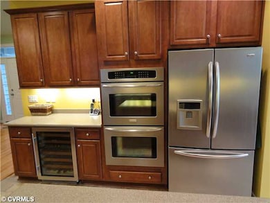 Kitchen - Double s/s ovens, Sub-zero Wine Fridge, 