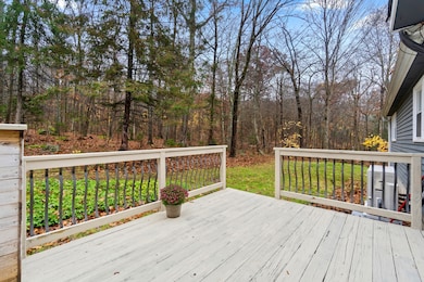 The Private Deck Overlooks Park-Like Grounds