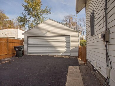 Large 2 car garage