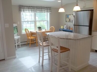 Breakfast Nook and Kitchen Island
