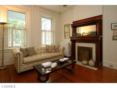 Living Room - Pocket doors open to Living Room wit