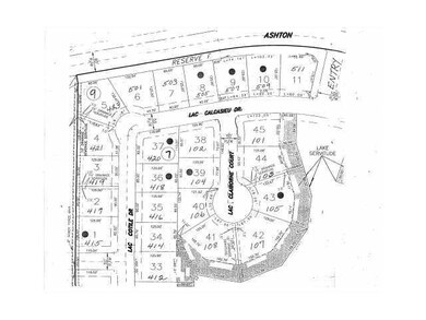 Plat Map. Sq. 7, Lots 38-45 - CLICK TO ENLARGE