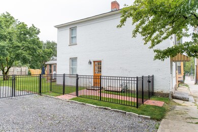 Driveway and side yard