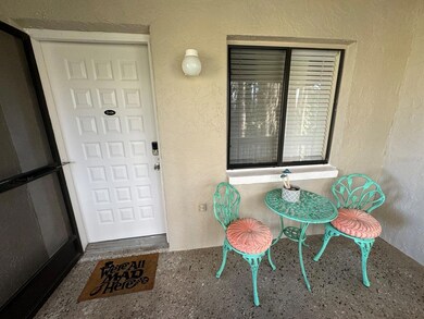 Front Door and Sitting area