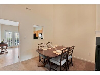 Dining Area Opens to Kitchen