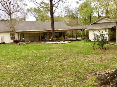 Back yard view from left side