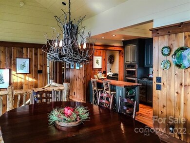 Dining room is open to Living area and Kitchen and