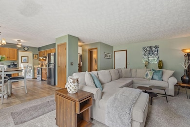 Family Room leading into kitchen