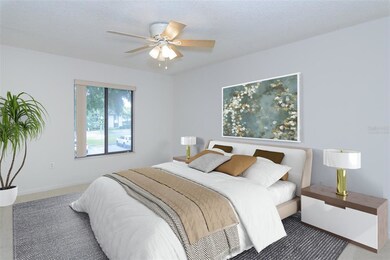 Virtually Staged Bedroom
