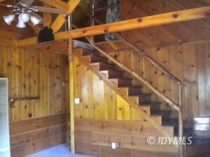 Stairs to loft bedroom