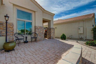 Paver Front Patio