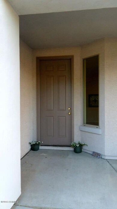 Large front door