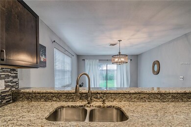 View from Kitchen to Family Room