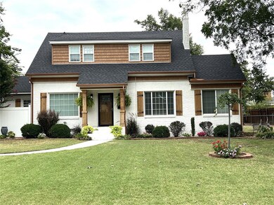 View of front of home with a front yard