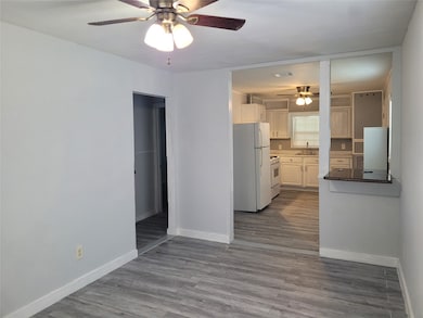 Dining and living room area