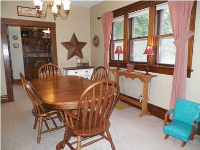 Beautiful original woodwork throughout