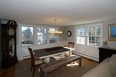 Spacious dining area