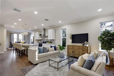 Magnificent reclaimed wood flooring throughout sec