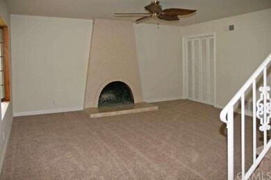 Living Room with Ceiling Fan