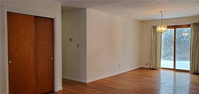 Slider off Dining Room to rear deck.