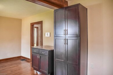 Pantry and extra counterspace.