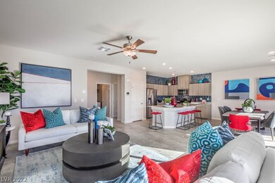 Model Great Room and Kitchen