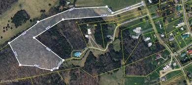 Aerial with boundary lines
