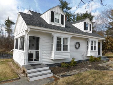 front view - screened entry porch