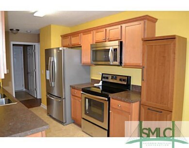 Kitchen. Kitchen with stainless steel appliances a