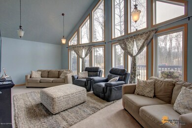 Spacious living room