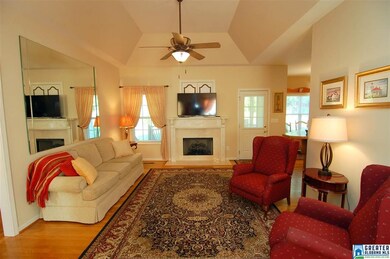 Roomy living space opens to kitchen and dining