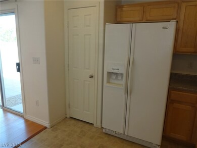 Refrigerator included!  Side pantry.