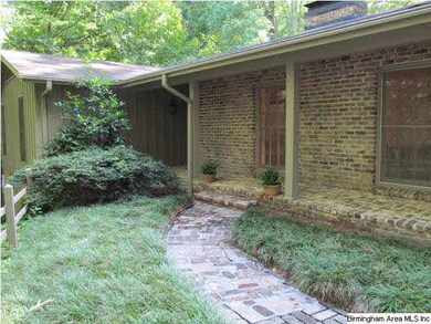 Sidewalk to front entrance.