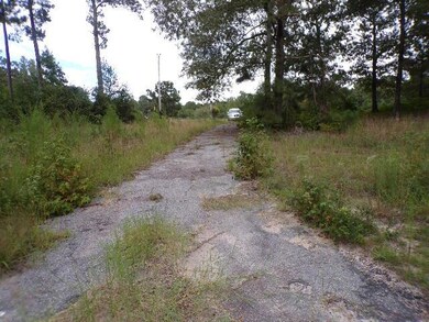 Paved driveway