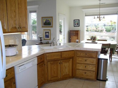 Kitchen and dining area
