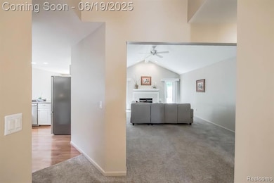 Leads to the living room & kitchen