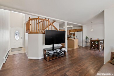 Living room toward stairs