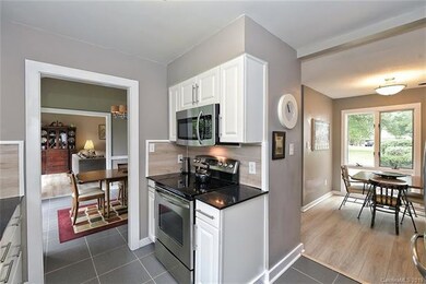 Kitchen and sunny breakfast area