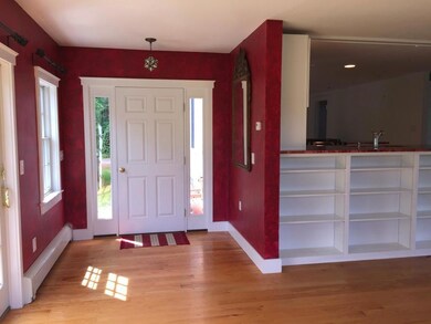 Welcoming entrance to the home with...