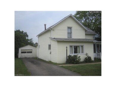 View looking northeast showing the house and 14'x 