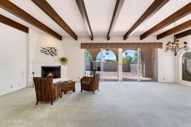 Living Room & Fireplace