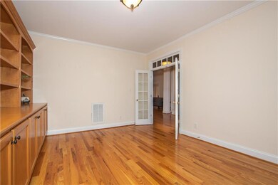 Spacious office with ample natural light