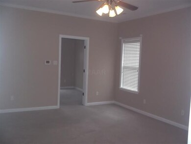 Door way leads to the nursery, office or sitting a
