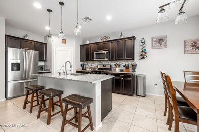 Open concept entertainers dream kitchen!
