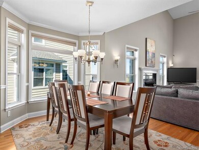 Large dining area