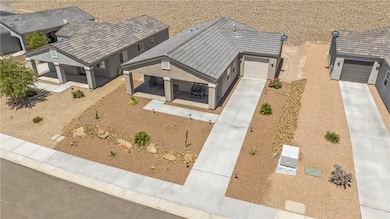 View from above of property