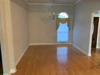 The dining room that opens to the living room.