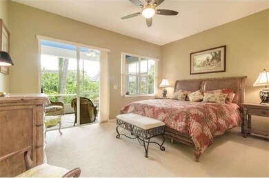Owner's Suite with Sliding Door to Screened Lanai