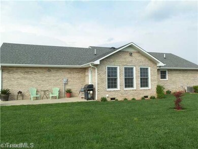 Exterior Back. patio for grillin  or chillin