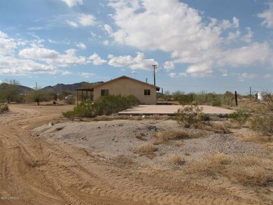 Back of home  & slab